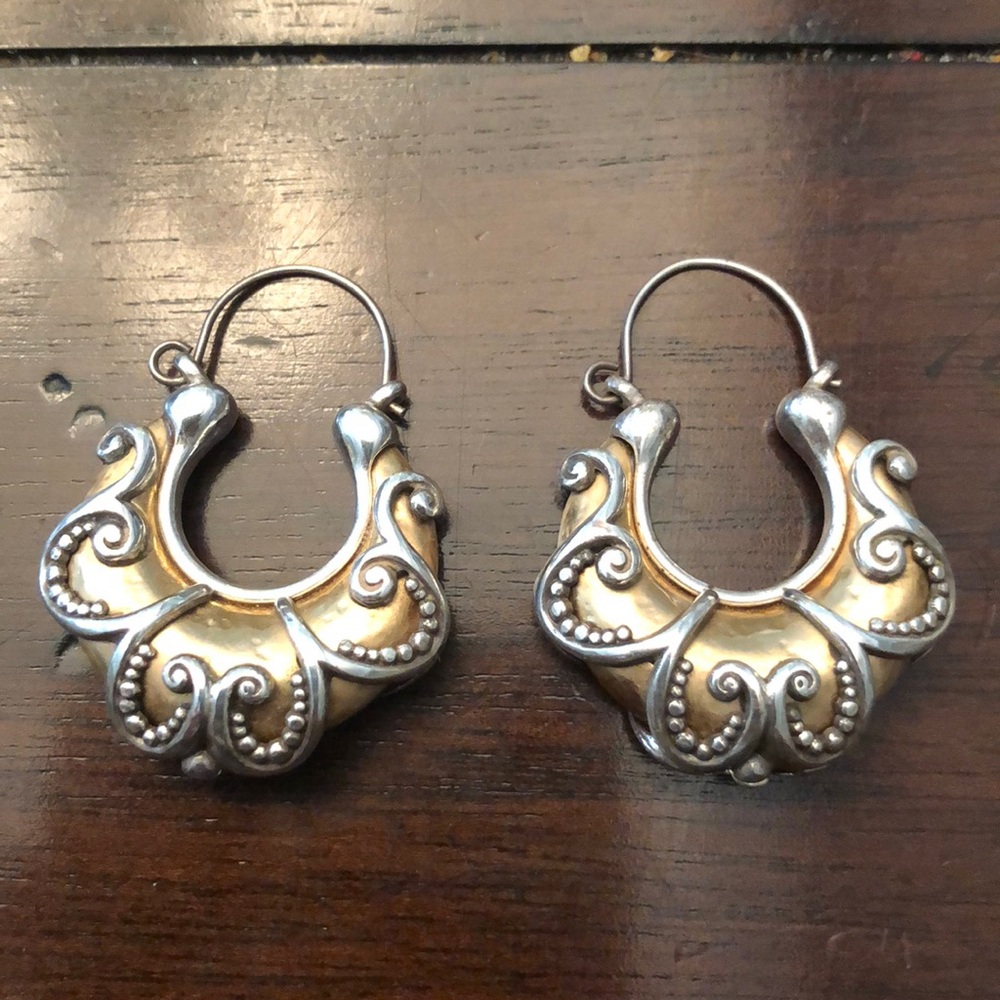 Brighton Two-toned Earrings